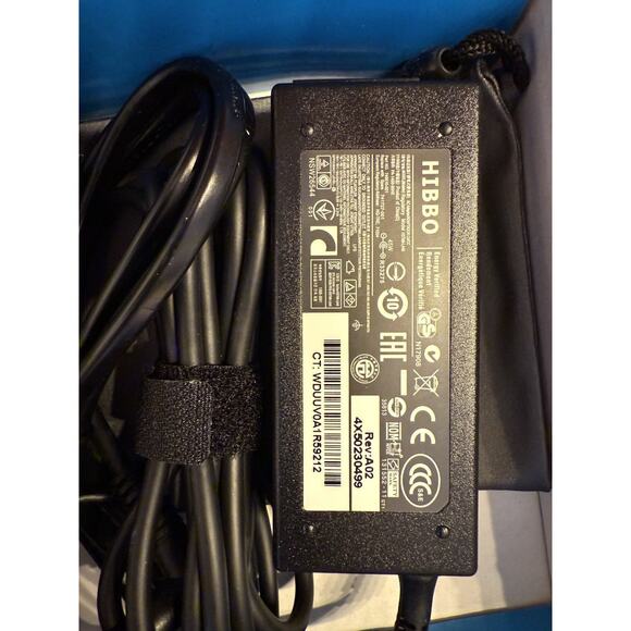 HIBBO HP 45W Blue Tip Laptop AC Adapter Charger HSTNN-CA40 HSTNN-LA40 - Picture 1 of 4